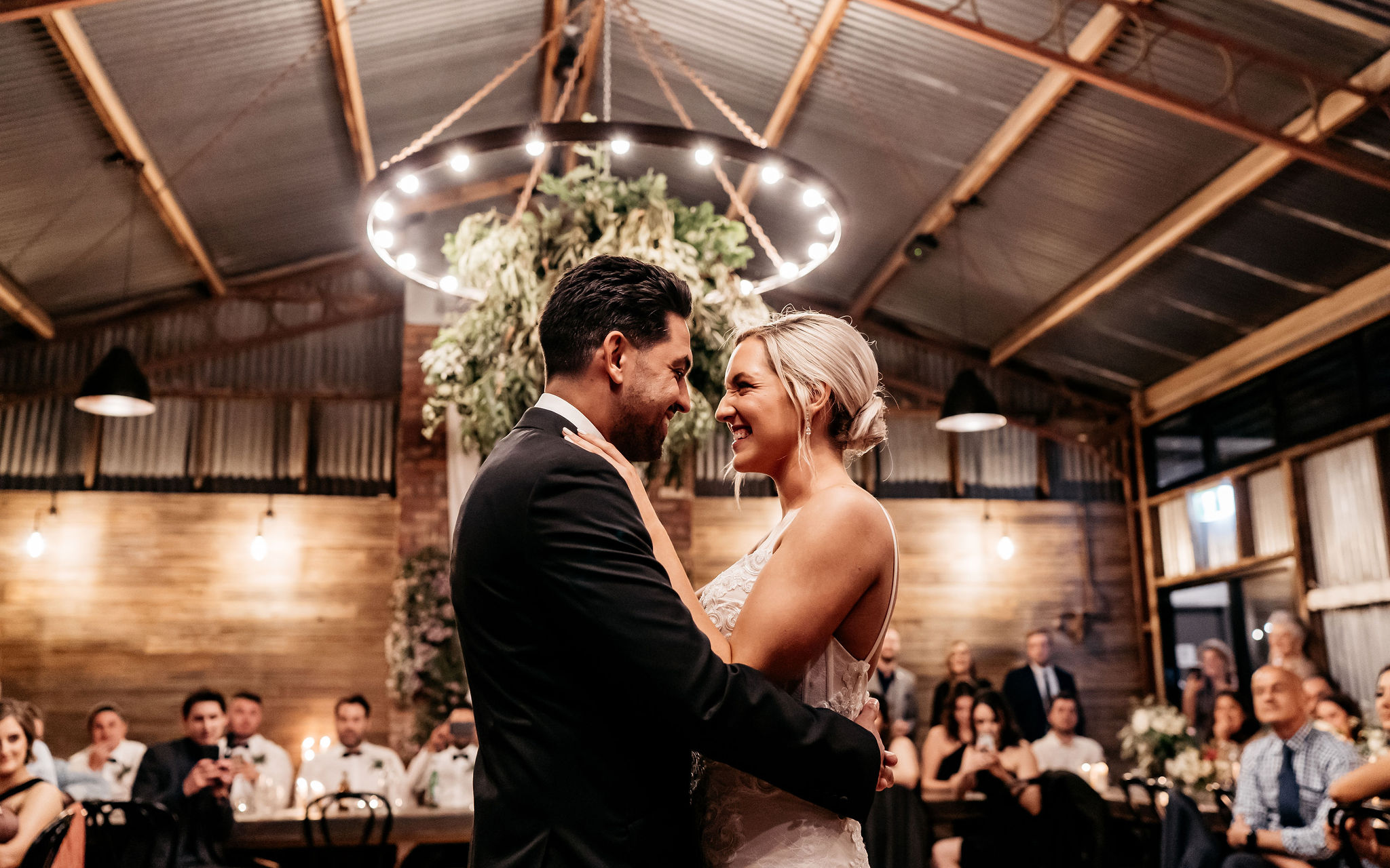 Erin & Luke's rustic barn wedding Geelong