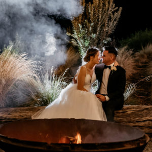 fire pit wedding geelong